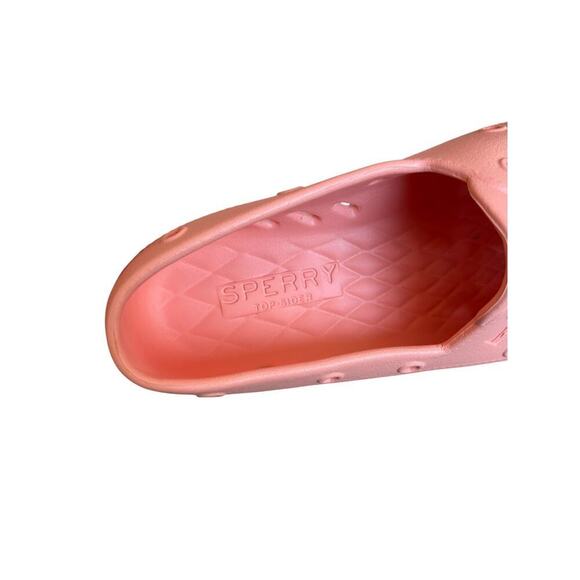 Sperry Authentic Top Sider Original Float Slip-Ons Peach M’S6D Women’s Boat Shoe - Picture 5 of 7